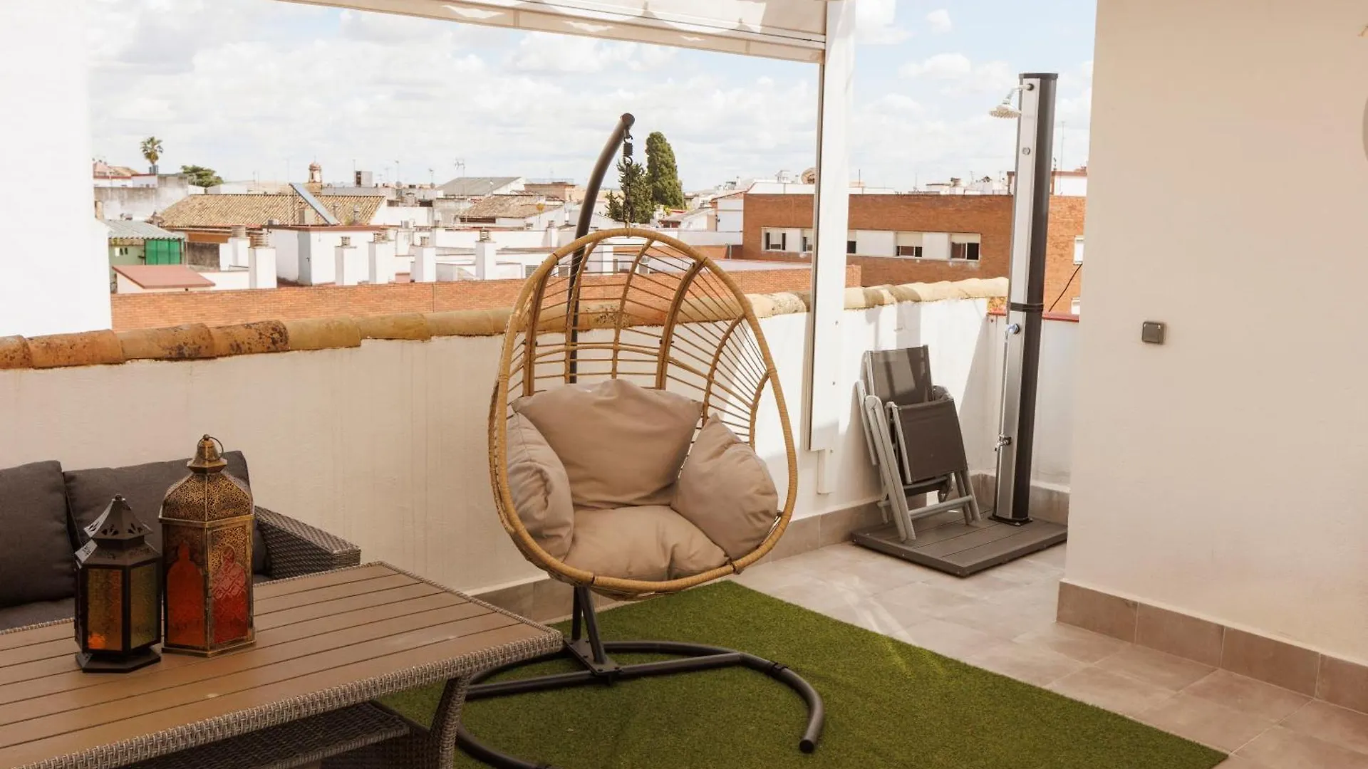לינה וארוחת בוקר קורדובה El Atico De Osario 5 Con Terraza - Great Location 0*,