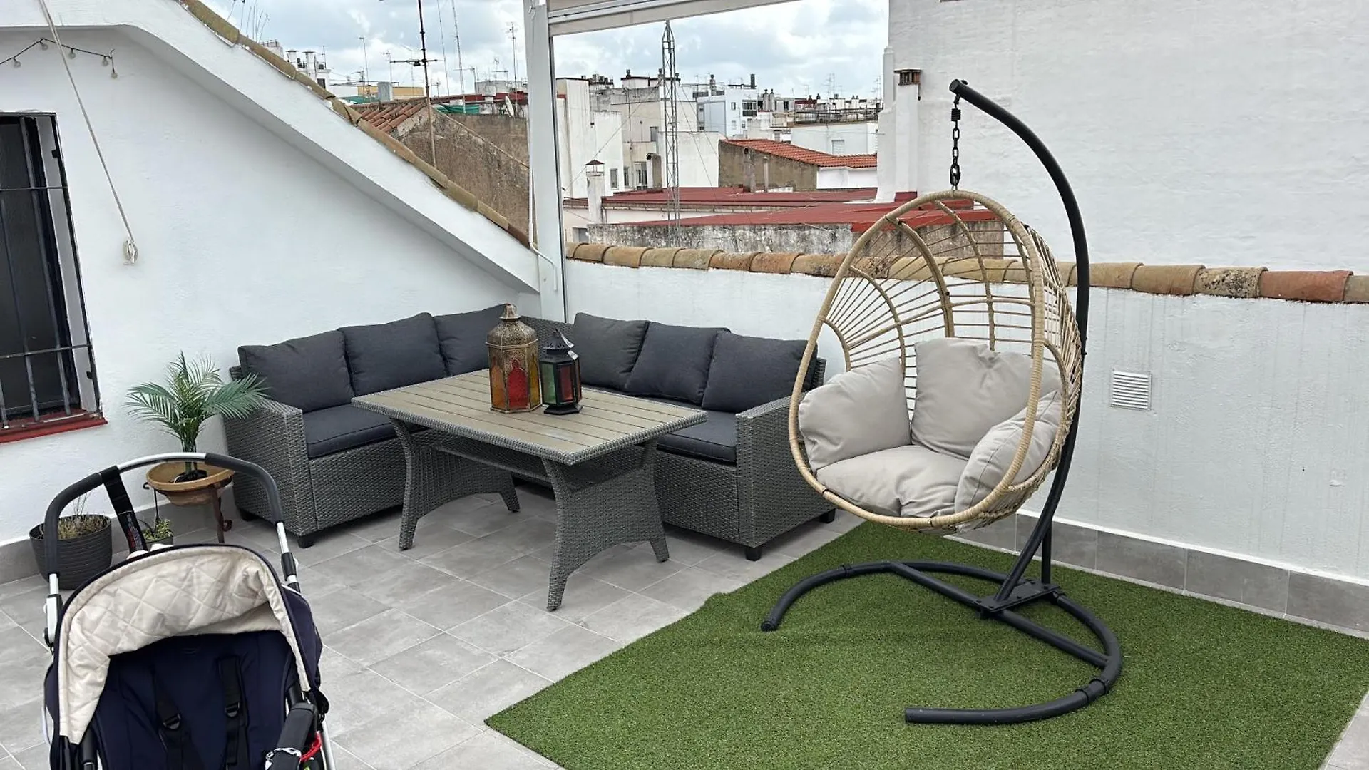 El Atico De Osario 5 Con Terraza - Great Location Bed & Breakfast Cordoba